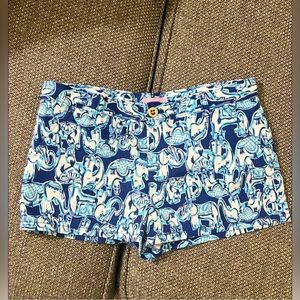 Lilly Pulitzer Girls shorts size 14 NWOT